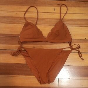 H&M Burnt Orange Bikini